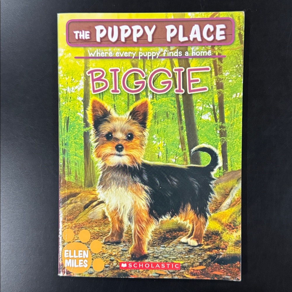 The Puppy Place #60: Biggie by Ellen Miles - Scholastic Paperback Novel
